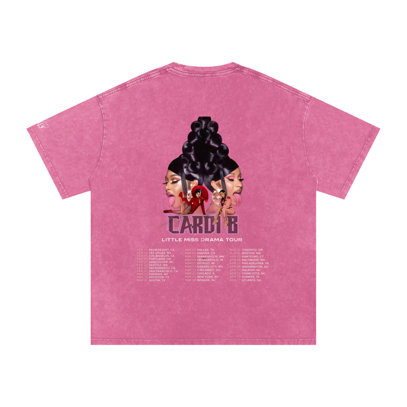Cardi Am I The Drama Graphic Tee 2