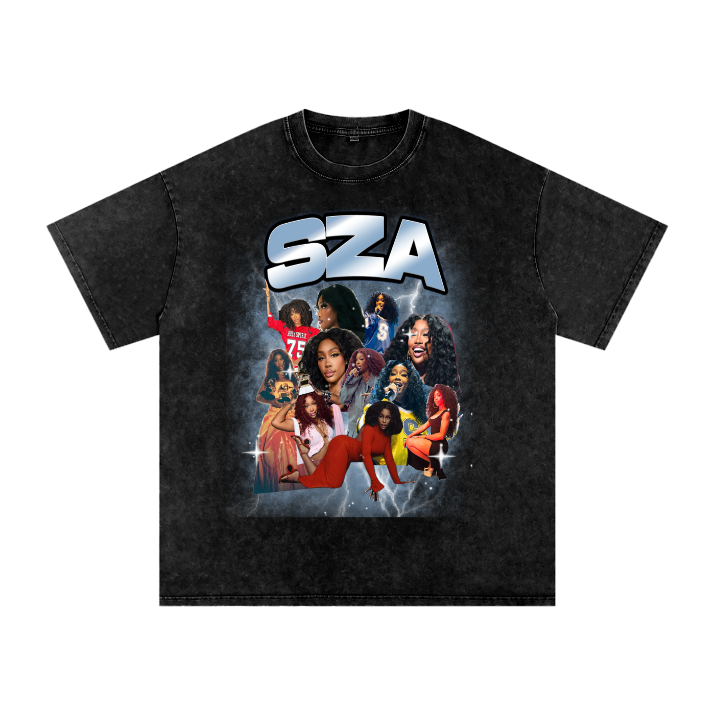 SZA Oversized Cotton Tee