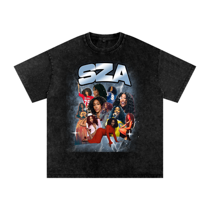 SZA Oversized Cotton Tee