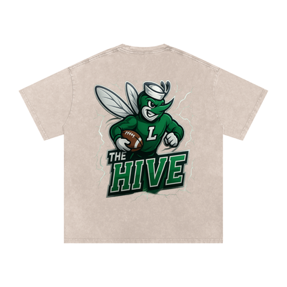 Lincoln High Washed Graphic Tee*Runs Small Please Go Size Up For Comfort*