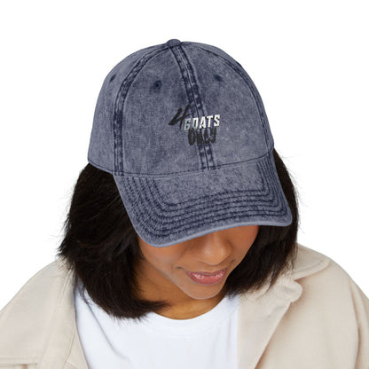 Unisex 4GO Vintage Embroidered Cap