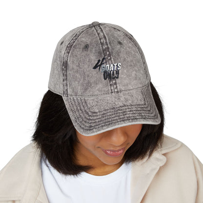 Unisex 4GO Vintage Embroidered Cap