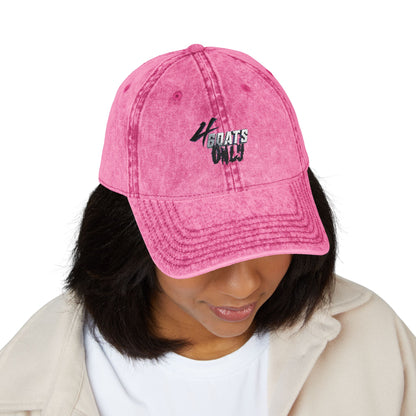 Unisex 4GO Vintage Embroidered Cap