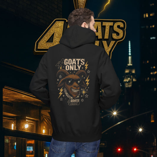 4 Goats Only Pendant Hoodie
