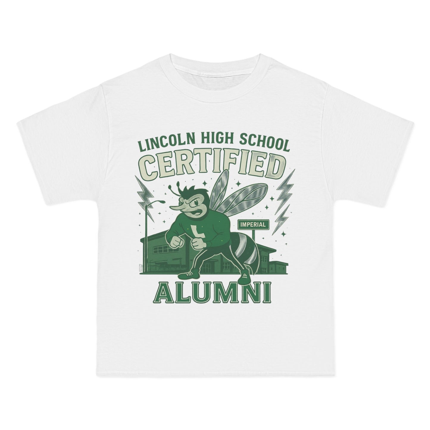Heavyweight Lincoln High School Alumni T-Shirt