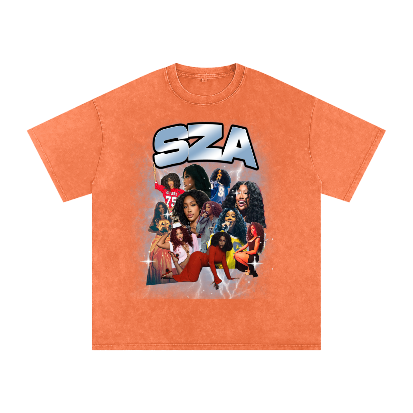 SZA Oversized Cotton Tee