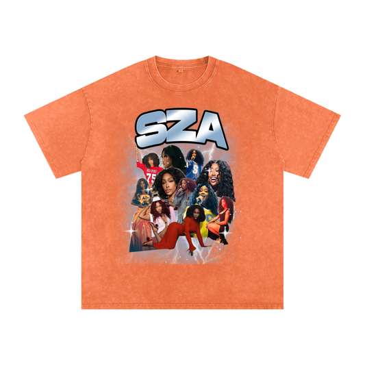 SZA Oversized Cotton Tee