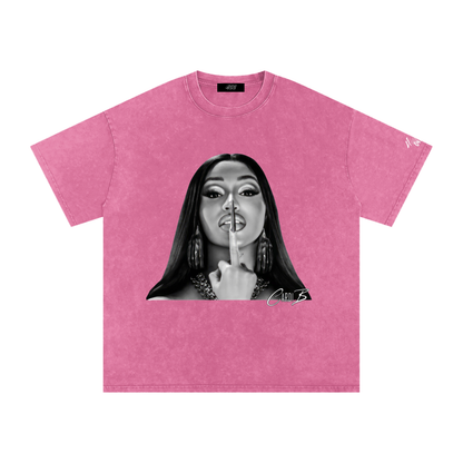 Cardi Face Graphic Tee