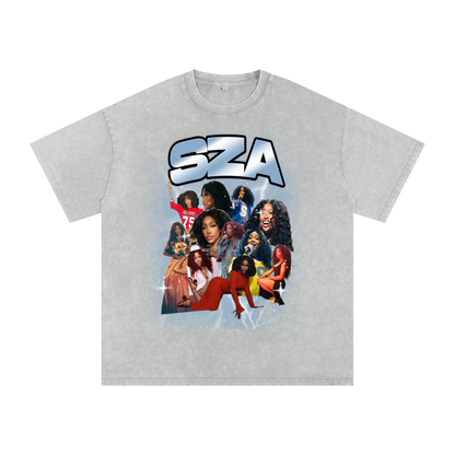 SZA Oversized Cotton Tee