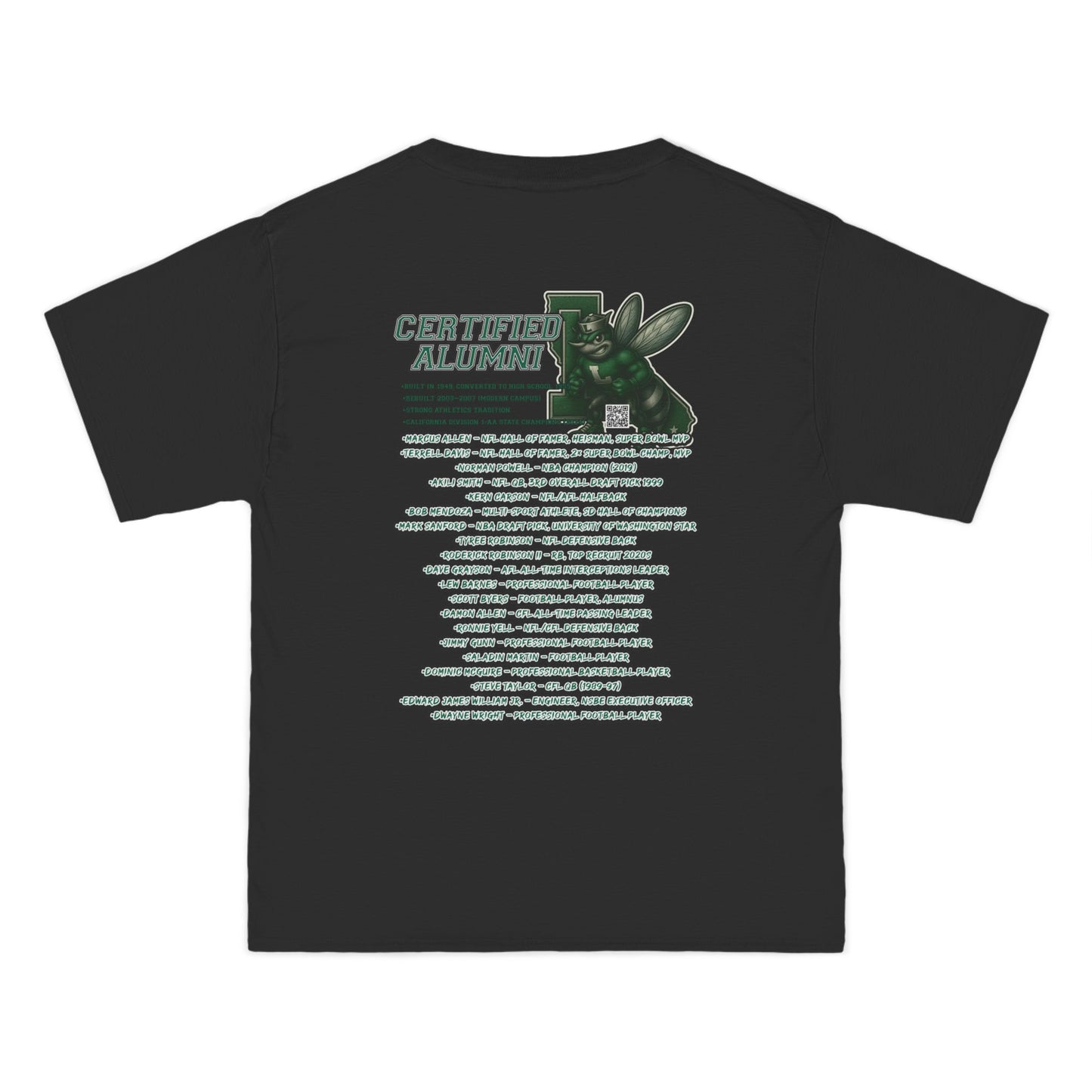 Heavyweight Lincoln High School Alumni T-Shirt