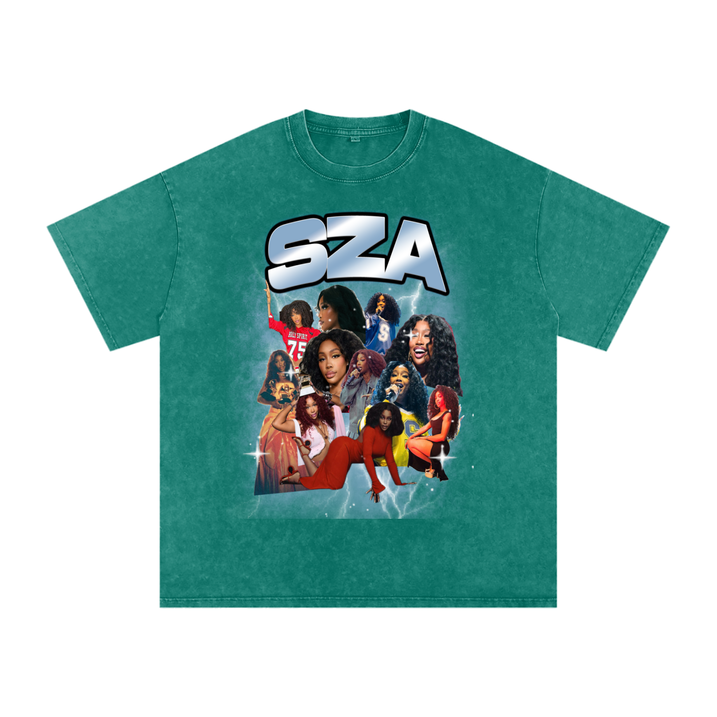 SZA Oversized Cotton Tee