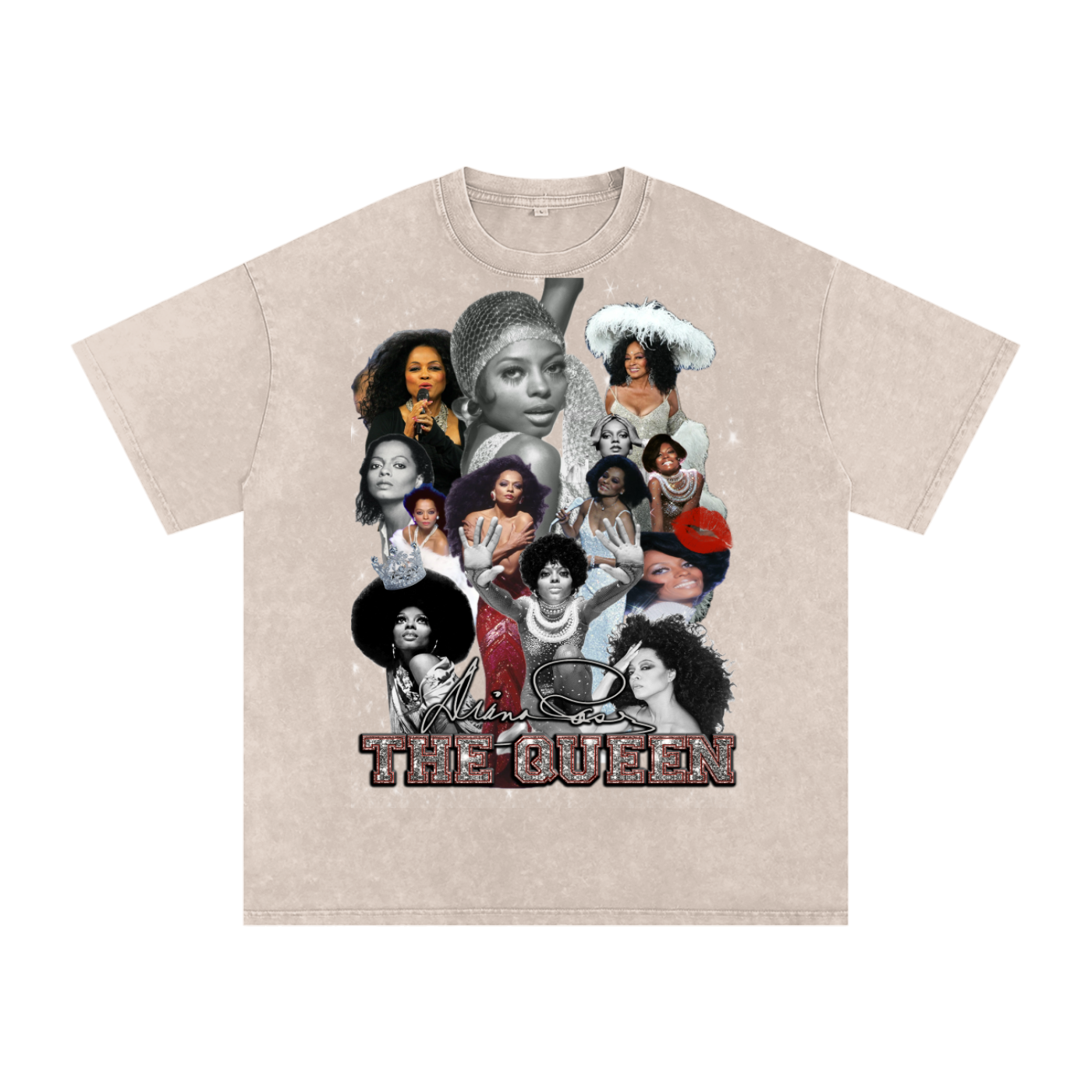 Diana Ross Oversized Cotton Tee