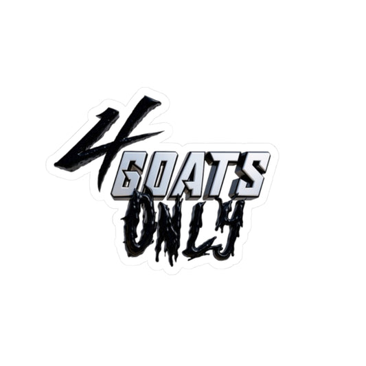 4 Goats Only Designs for Laptop, Water Bottles, Phone Cases, Unique Gift Ideas, Customizable Aesthetic