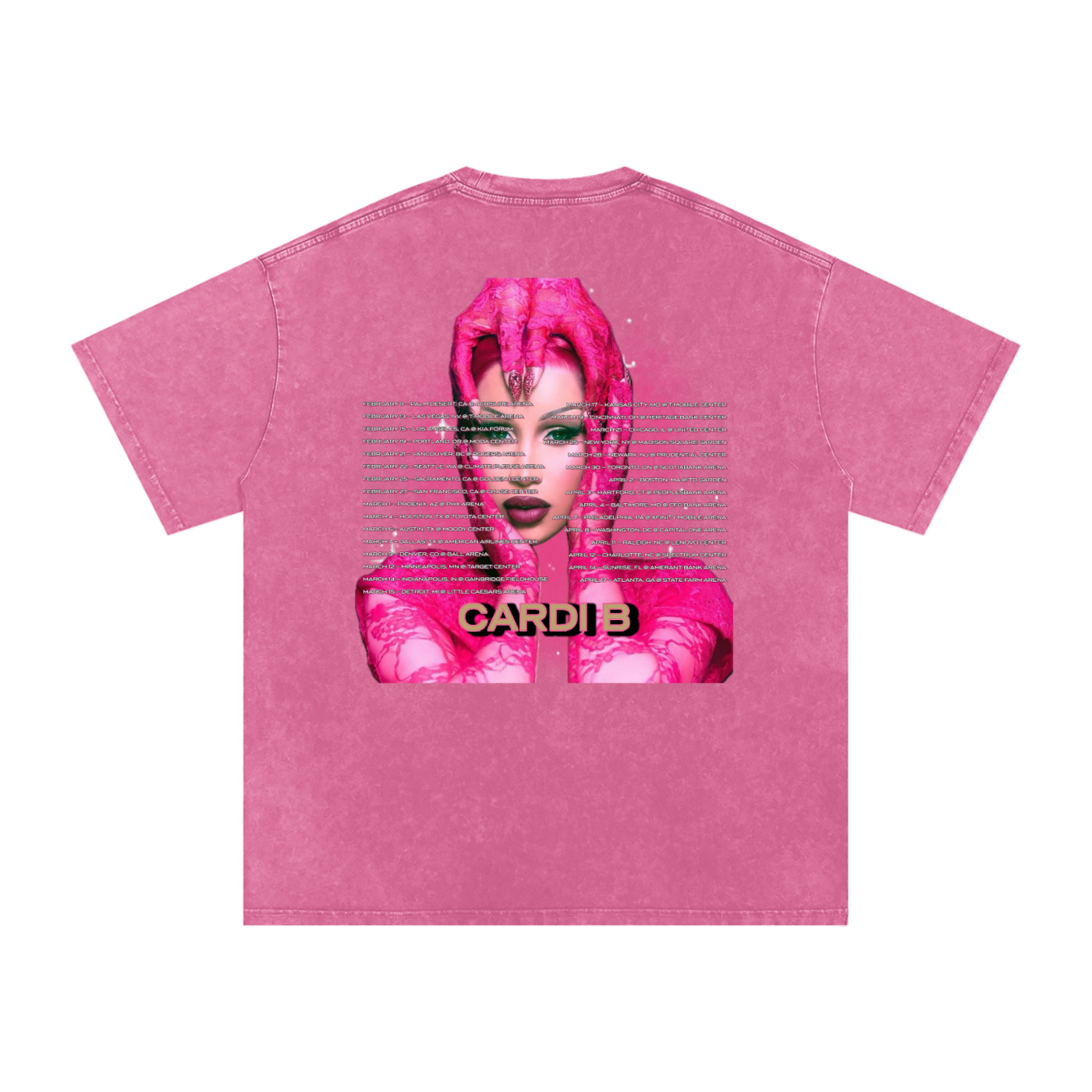 Cardi B Am I The Drama Oversized Tee