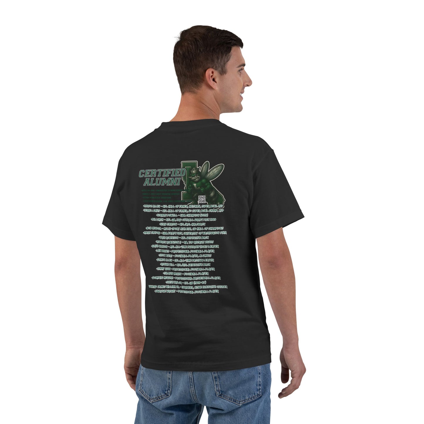 Heavyweight Lincoln High School Alumni T-Shirt