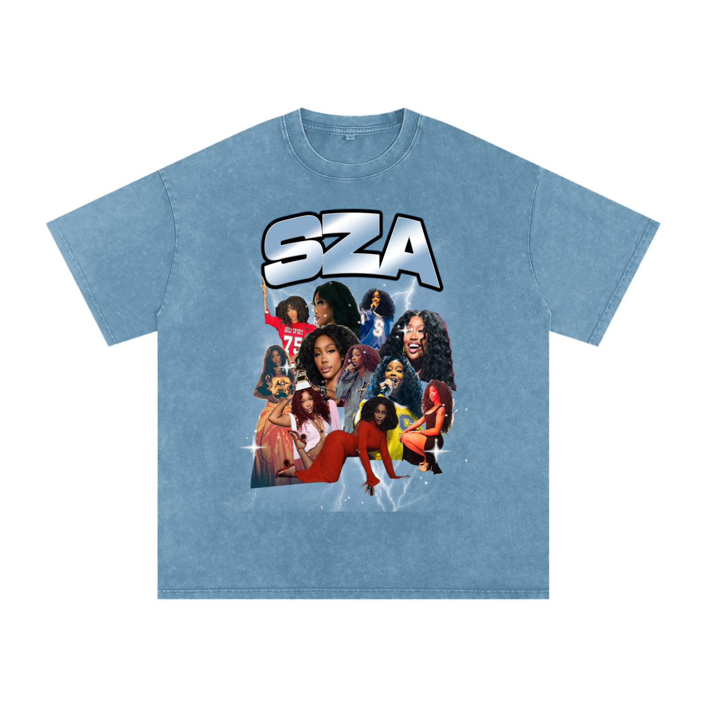 SZA Oversized Cotton Tee
