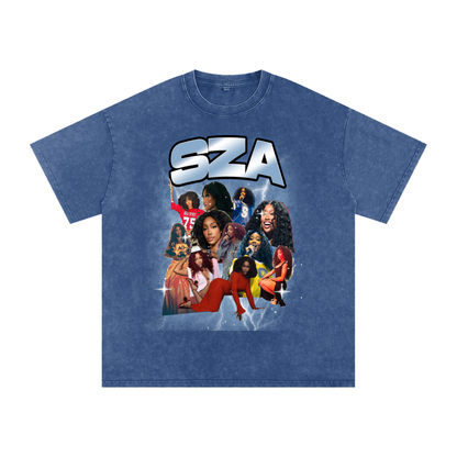 SZA Oversized Cotton Tee