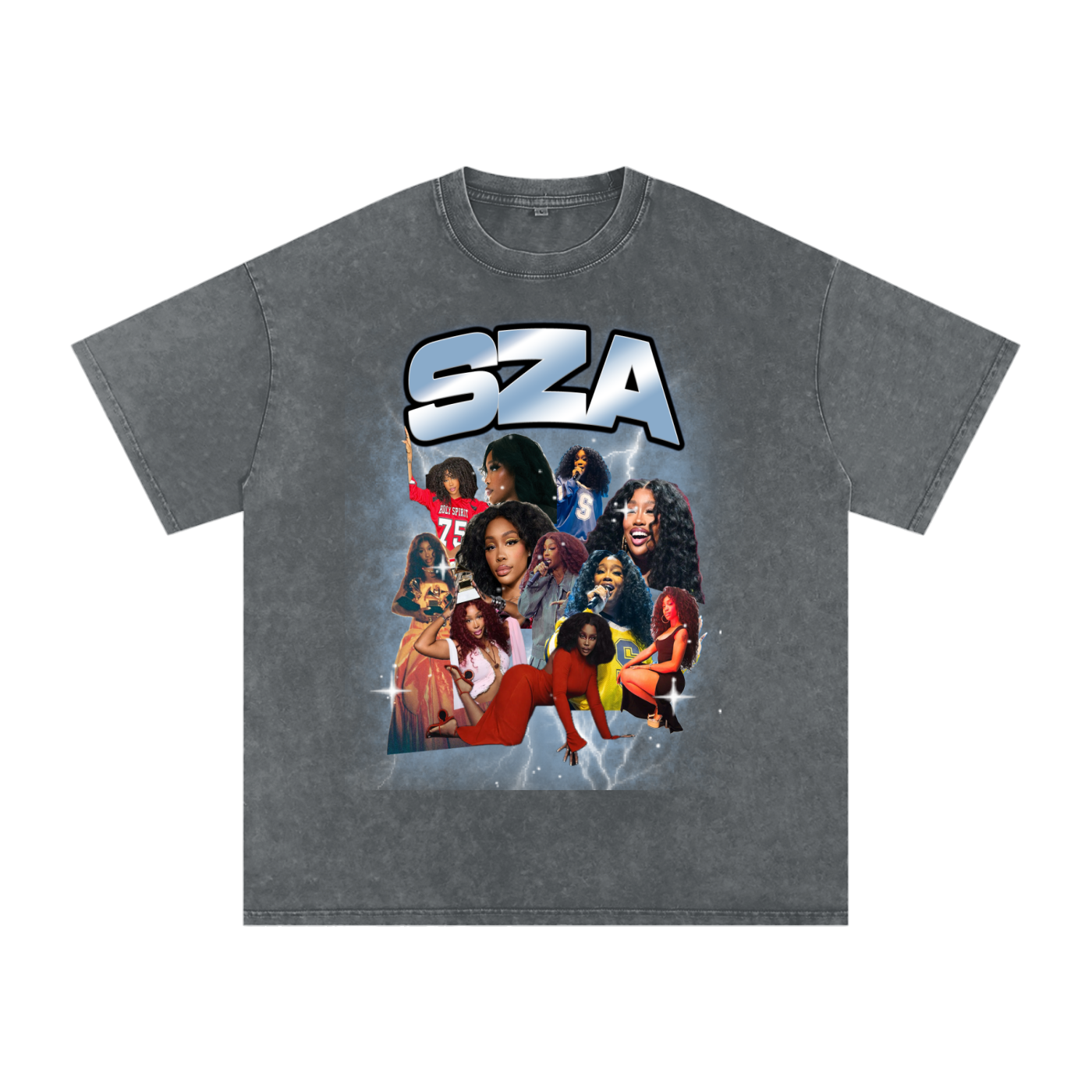 SZA Oversized Cotton Tee