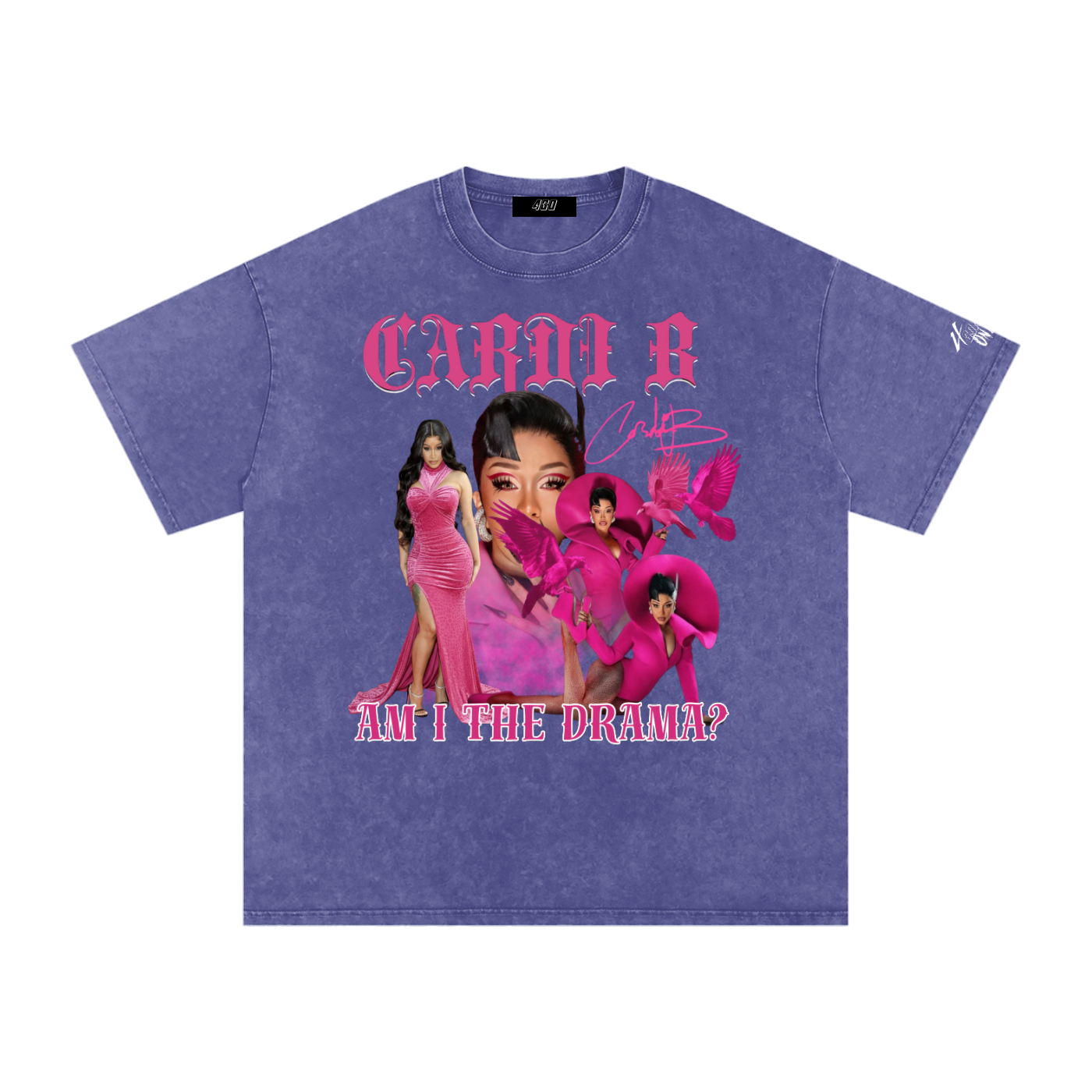 Cardi Am I The Drama Graphic Tee 2