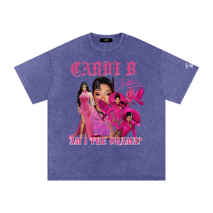 Cardi Am I The Drama Graphic Tee 2