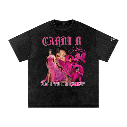 Cardi Am I The Drama Graphic Tee 2