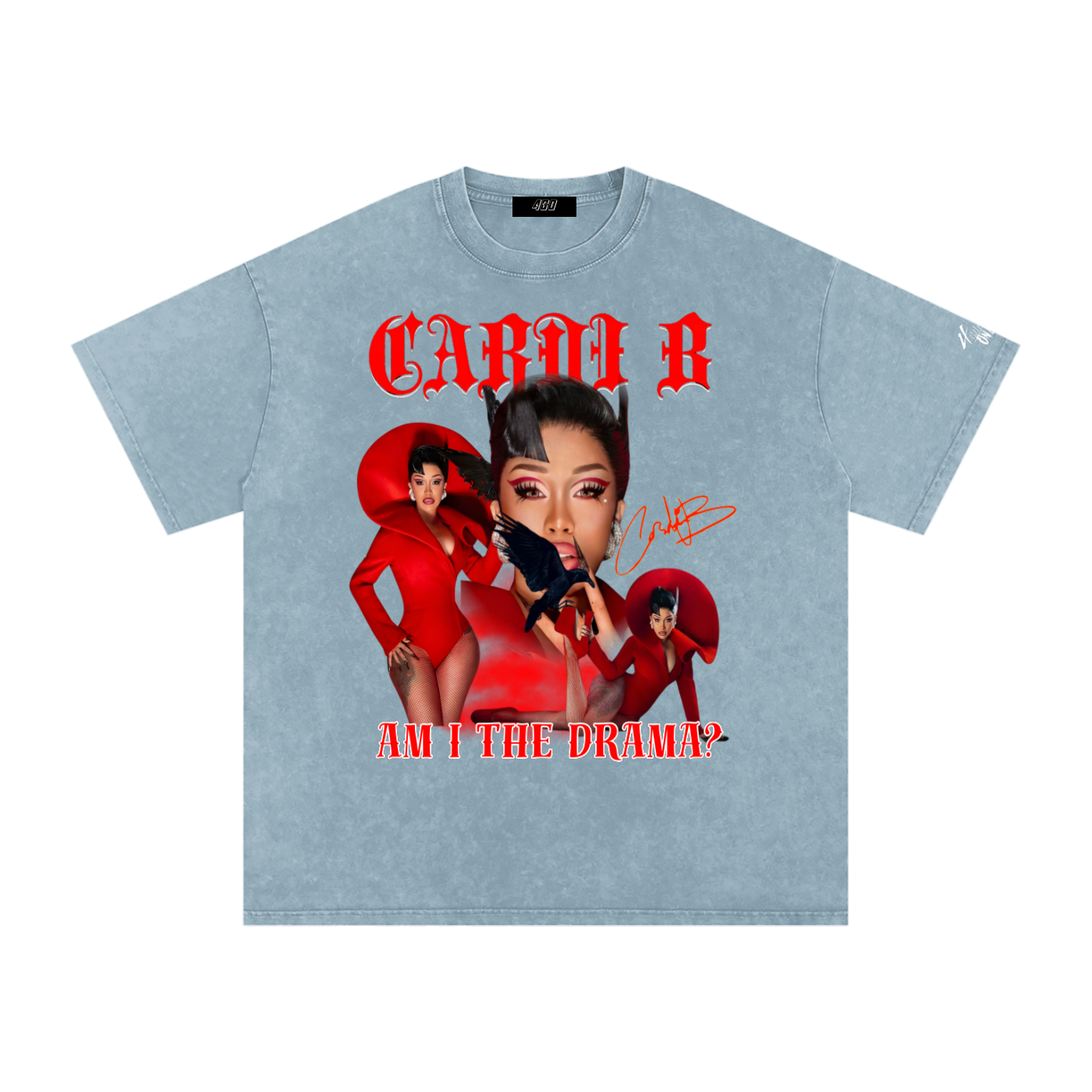 Red Am I The Drama Tee
