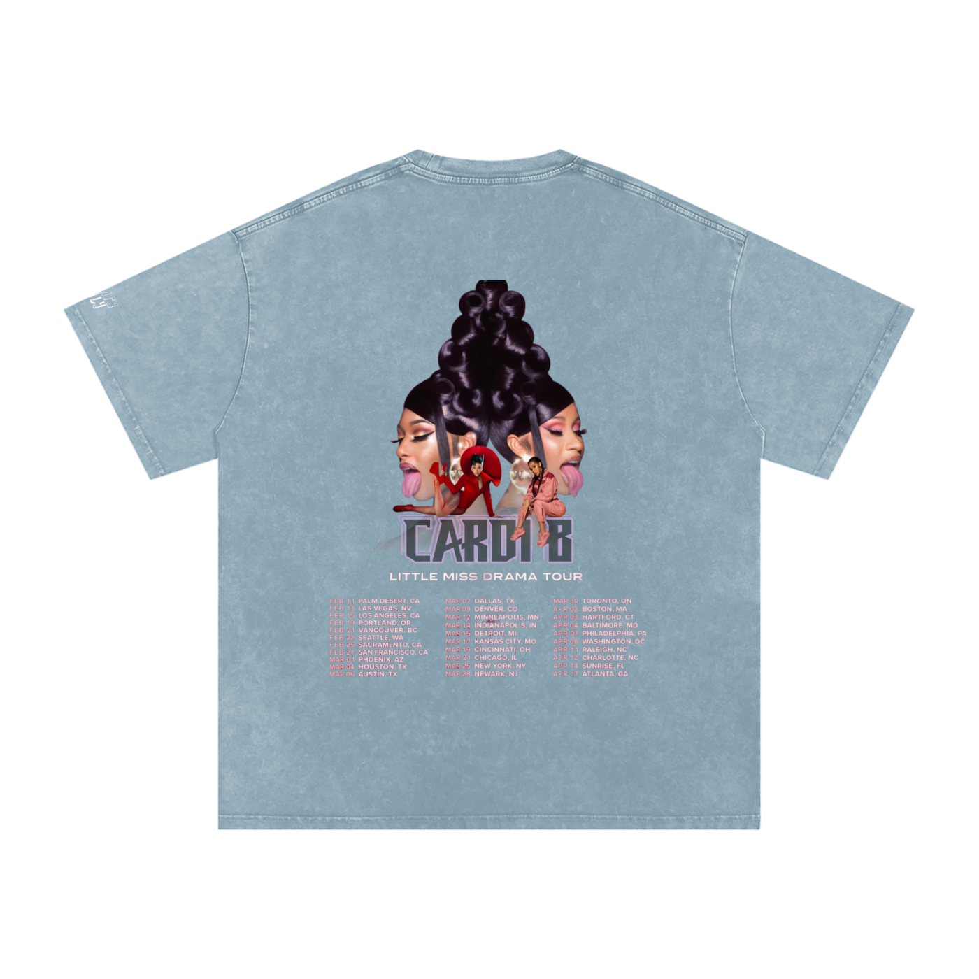 Cardi Am I The Drama Graphic Tee 2