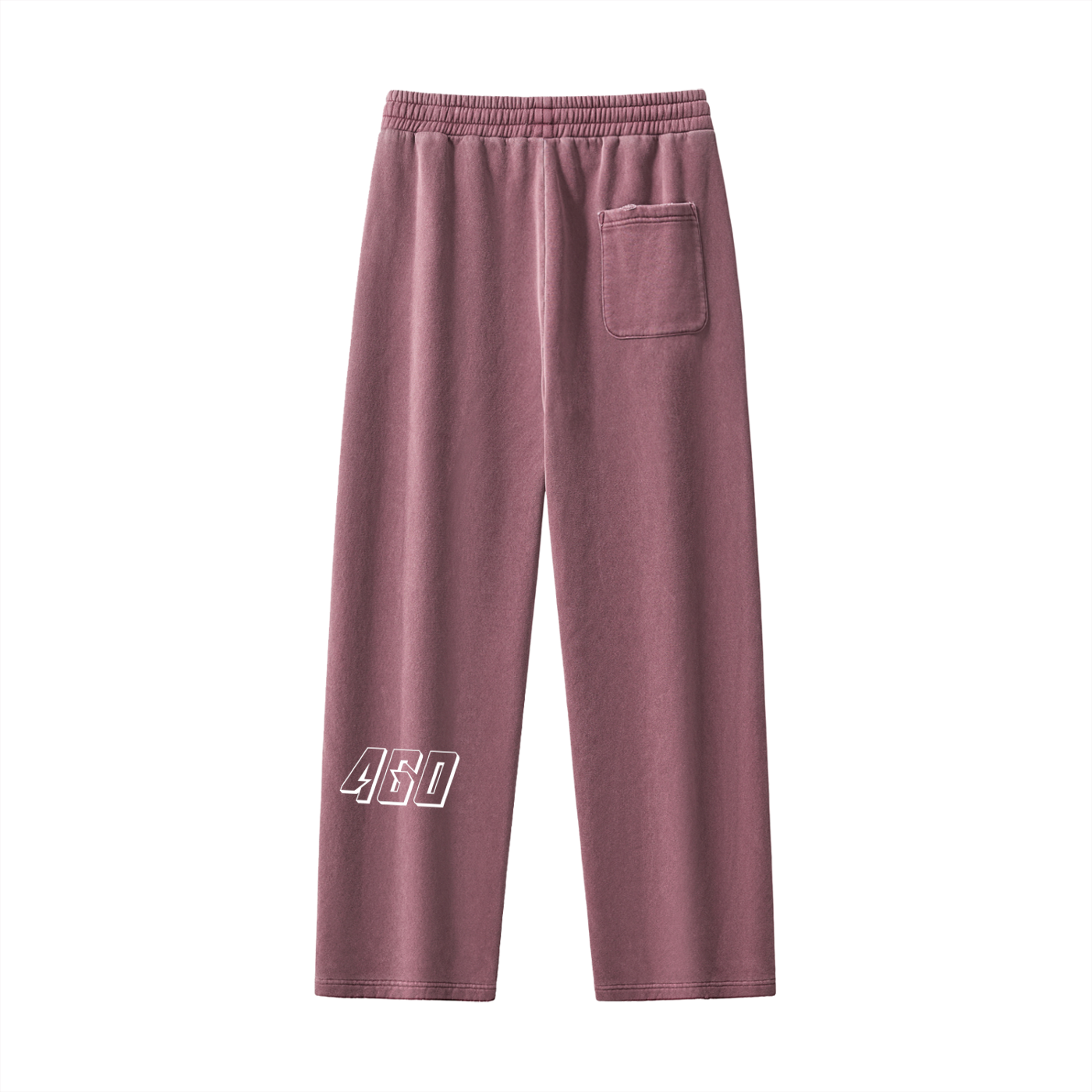 Frayed Enzyme Washed Fleece Sweatpants