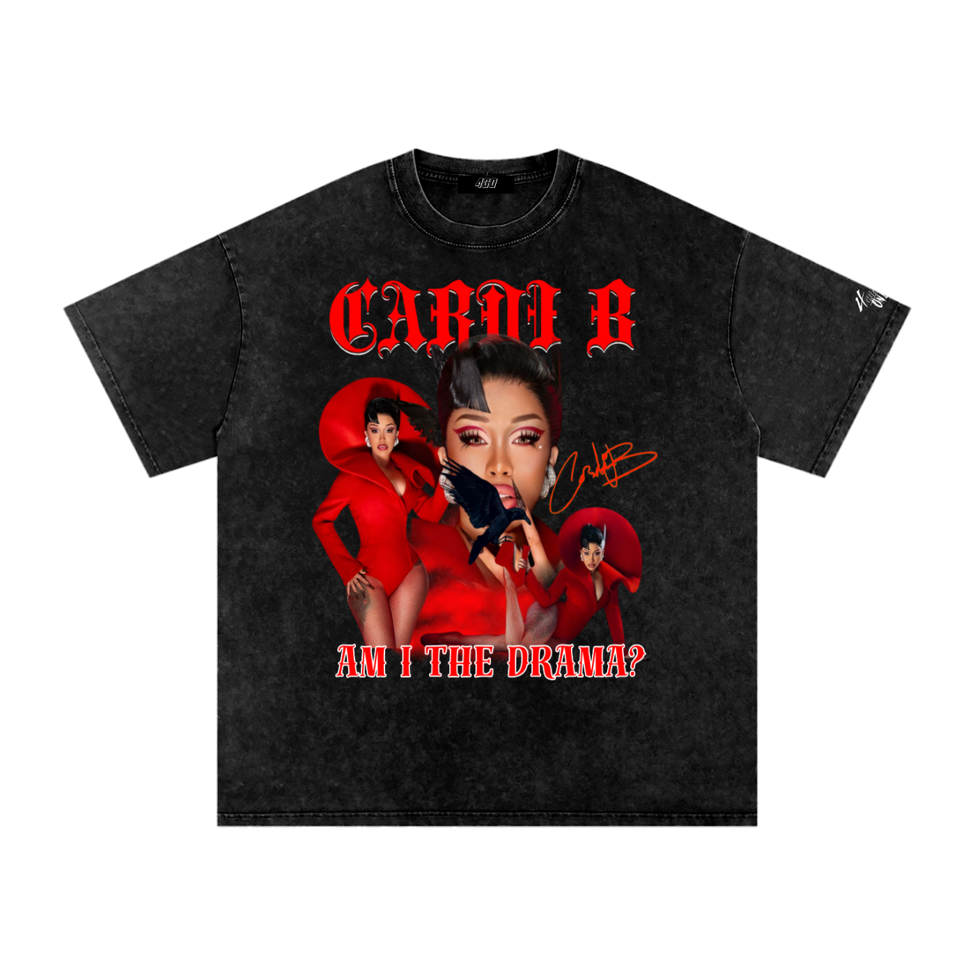 Red Am I The Drama Tee