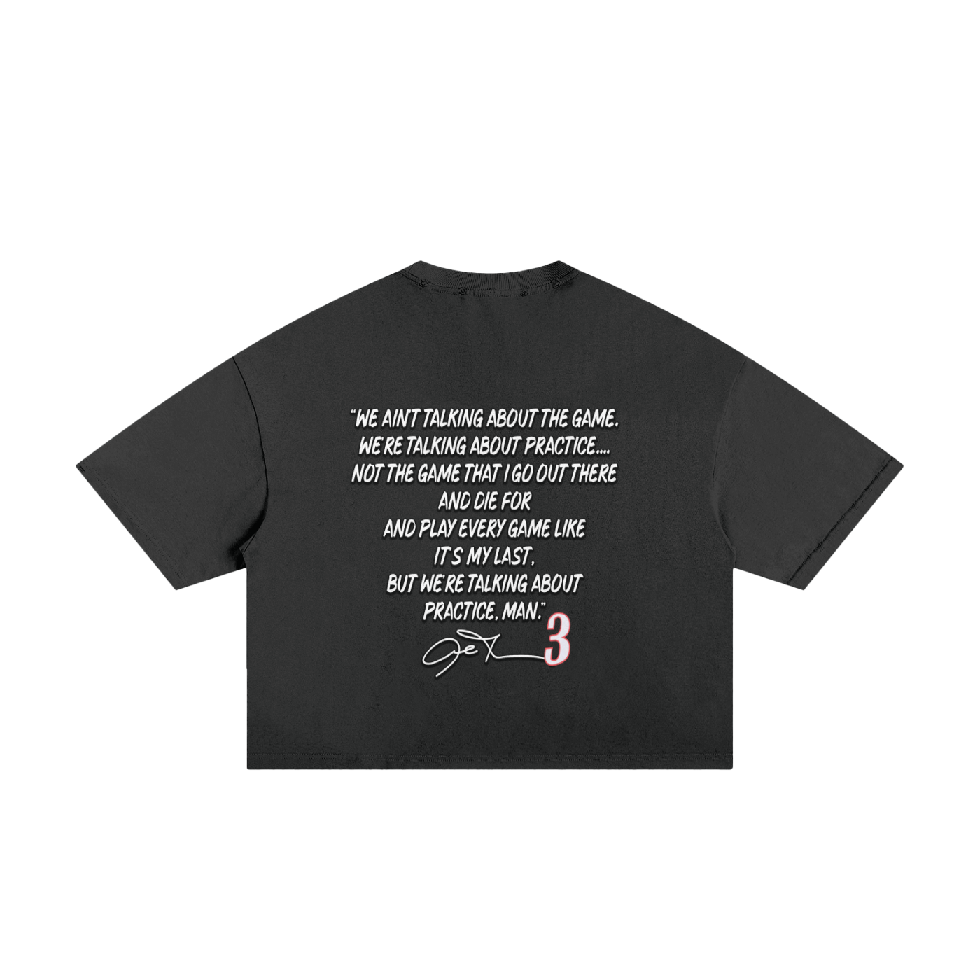 GOAT IV3RSON Frayed Boxy Tee