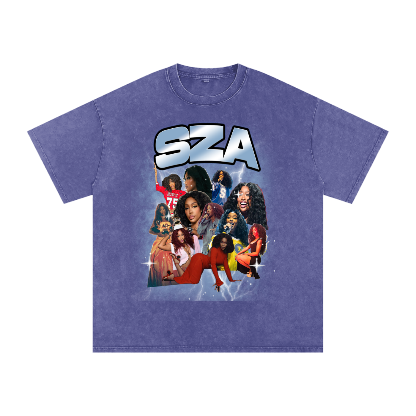 SZA Oversized Cotton Tee