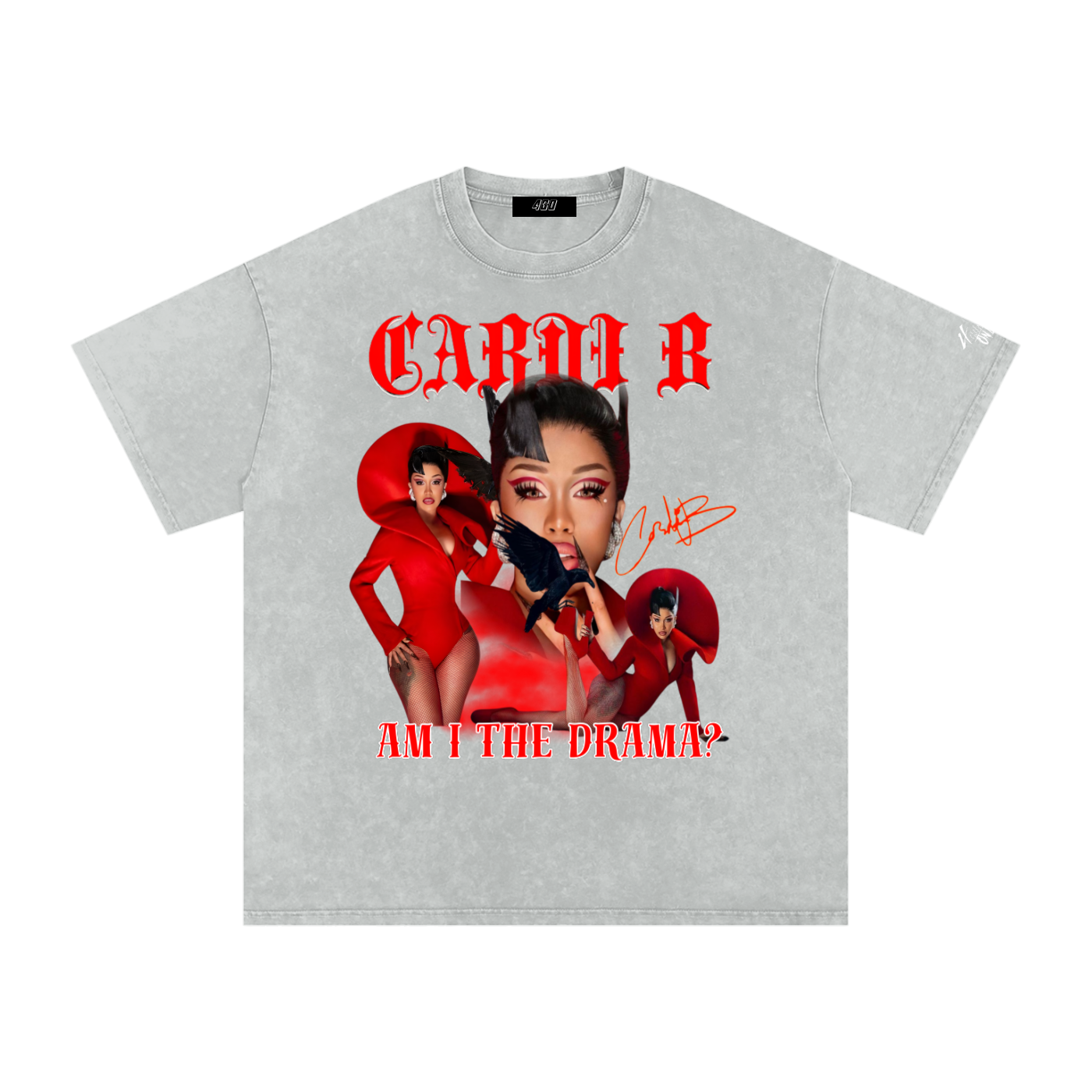 Red Am I The Drama Tee