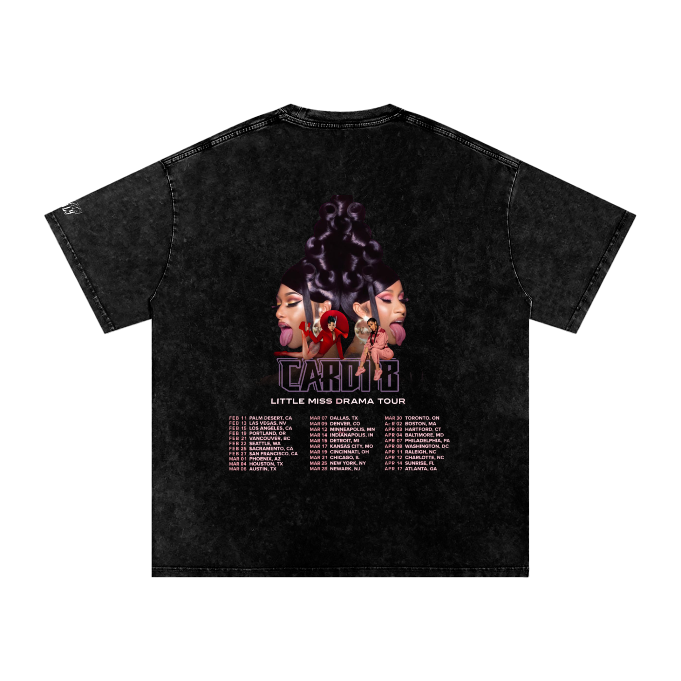 Cardi Am I The Drama Graphic Tee 2