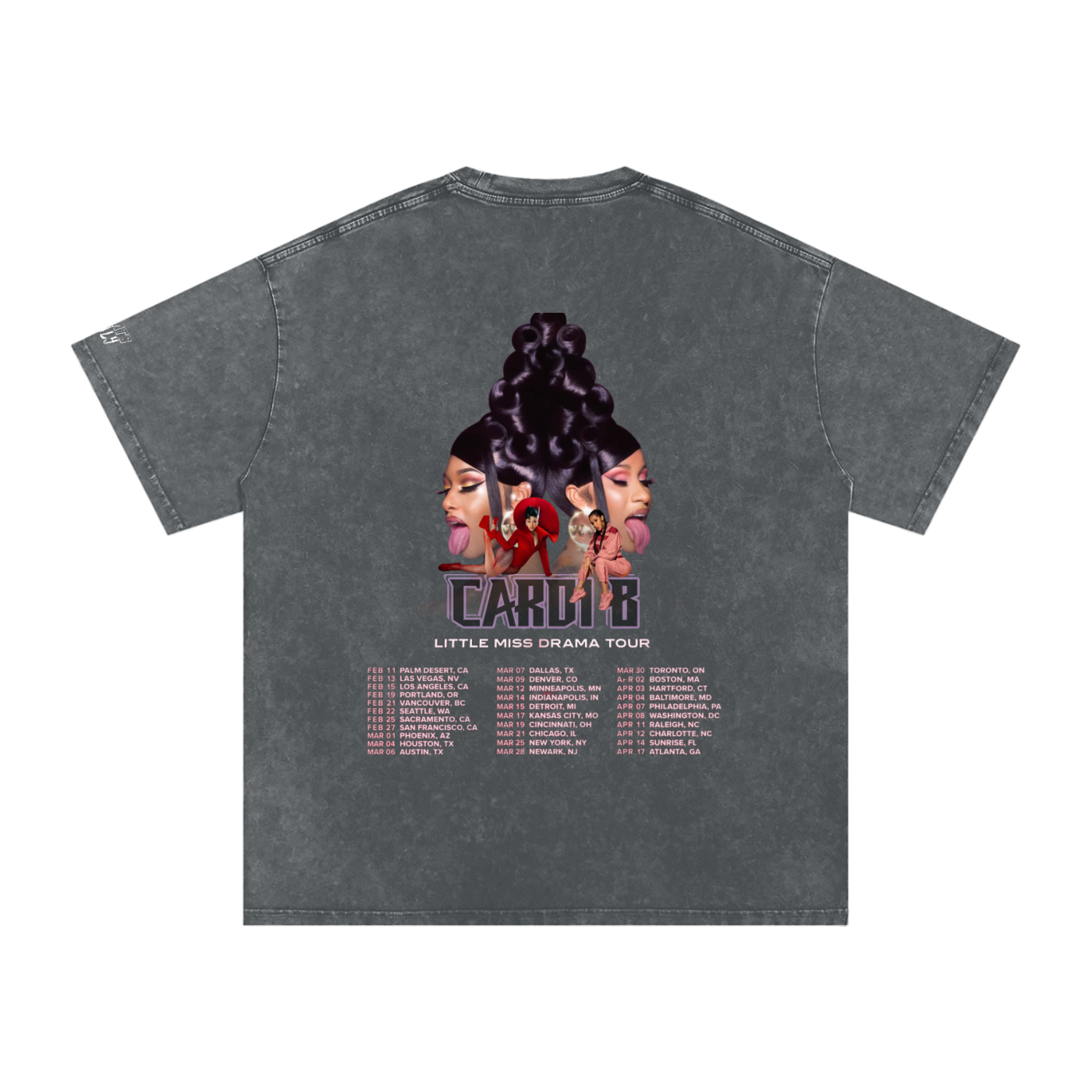 Cardi Am I The Drama Graphic Tee 2