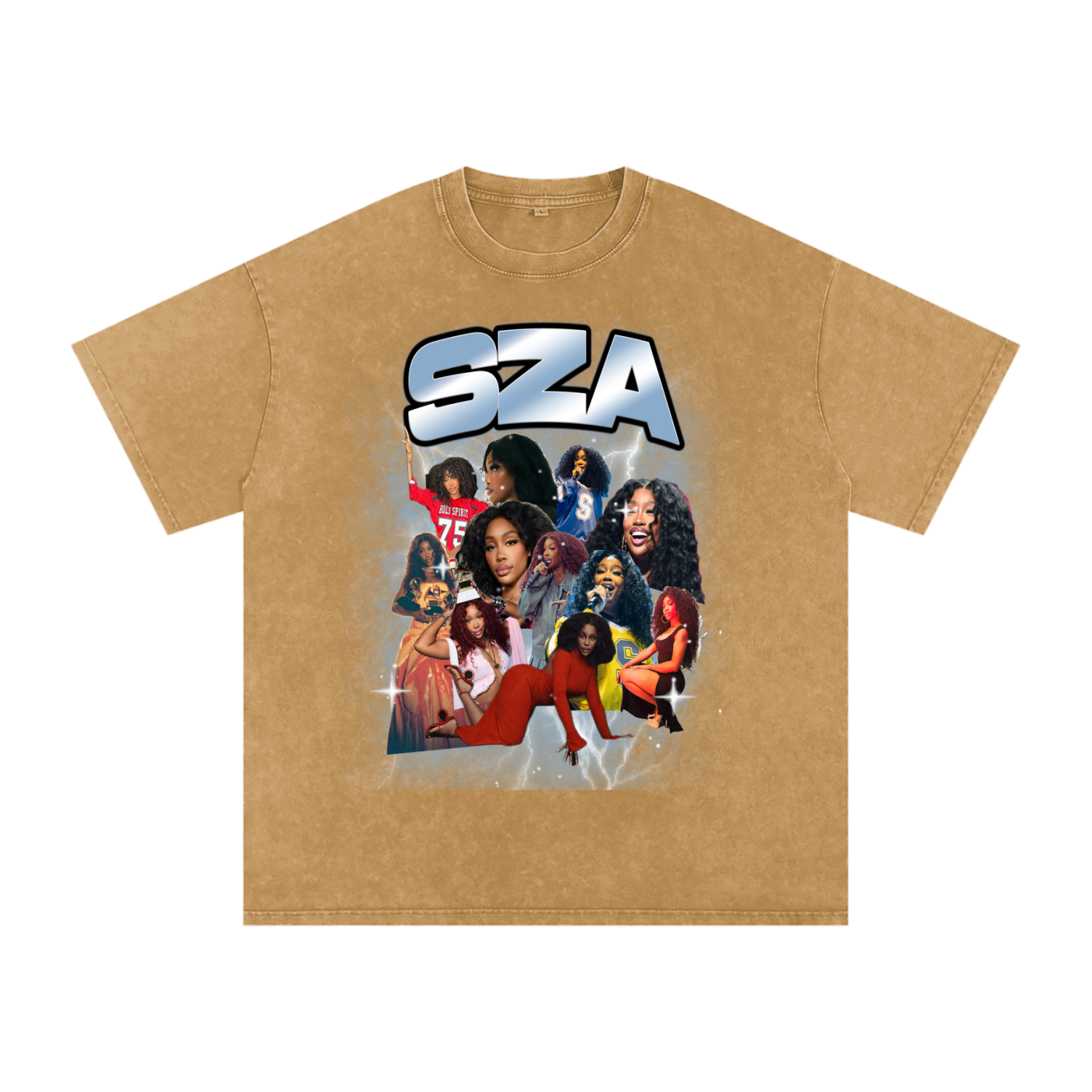 SZA Oversized Cotton Tee